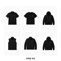 VAEYRO Core Six workwear bundle on white background